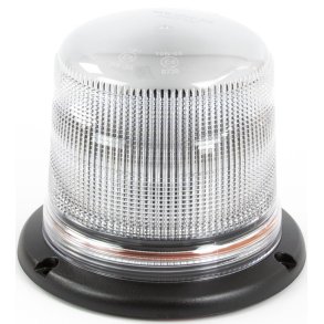 LED-Blink gult lys m. klart glas, fastmontering, 12-24V, R65, SAE