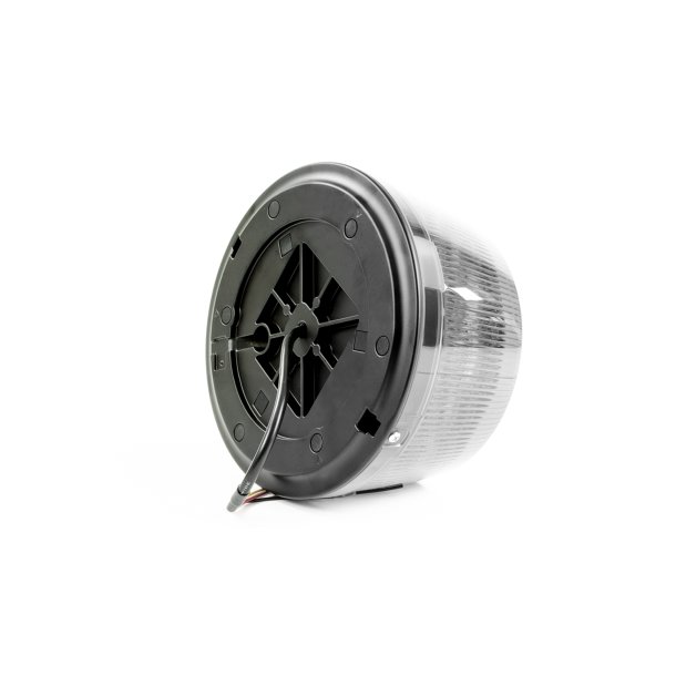 Blink gult m. klart glas, fastmontering, 12-24V Natsnkning DIM