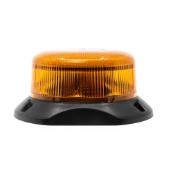 Blink gult m. gult glas/gul halo, fastmontering, 12-24V 