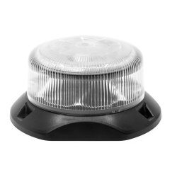 Blink gult m. klart glas/gul halo, fastmontering, 12-24V 