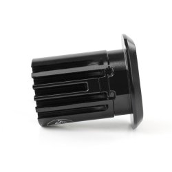 CR06 LED Flasher, Gul, R65, med natsnkning, 12-24V, klart glas