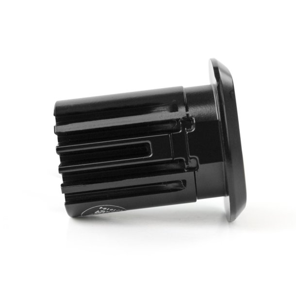 CR06 LED Flasher, Gul, R65, med natsnkning, 12-24V, klart glas