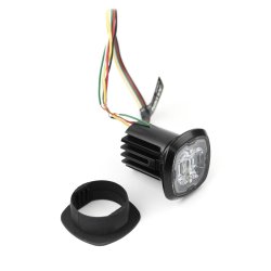 CR06 LED Flasher, Gul, R65, med natsnkning, 12-24V, klart glas