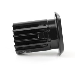 CR06 LED Flasher, Bl�/Gul, R65, 12-24V, klart glas