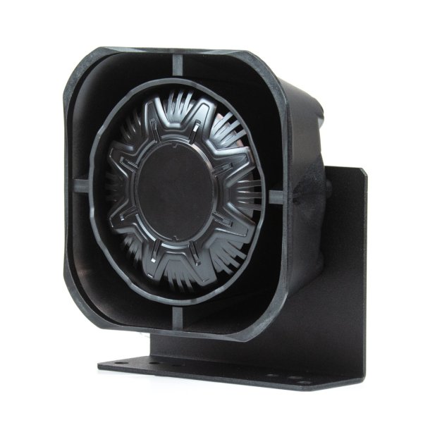 Sireneh�jttaler, 100 W, 11 Ohm, 120 dB, incl. L-beslag