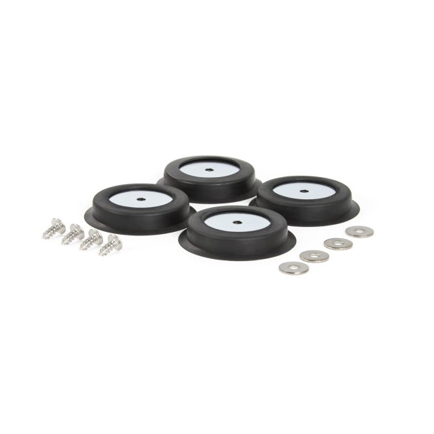 Minilysbro LED, Gul LED, klart glas, 12/24v, R65, magnetmonteret