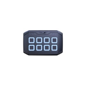 Axixlink Kontrol panel, 8 kontakter. ECE R10, 12/24V
