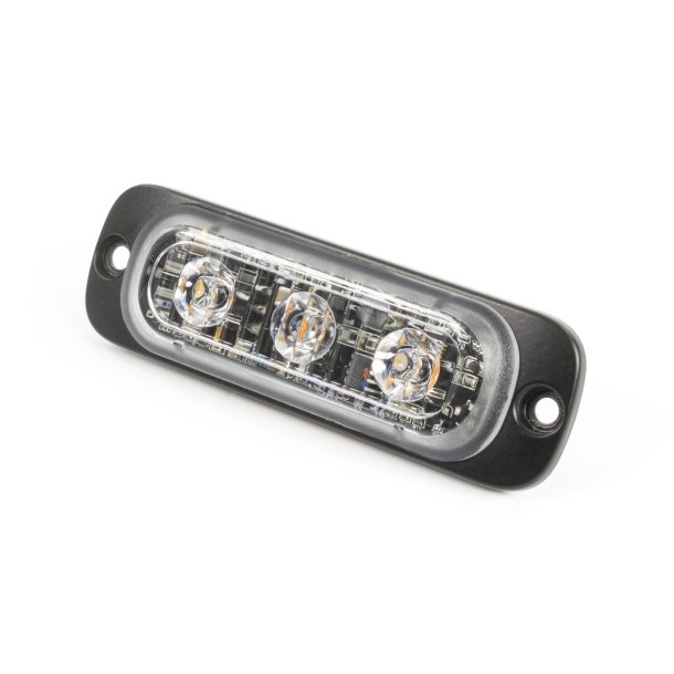 Supplerende blink, Gul, 3 LED, 12/24 V, R65