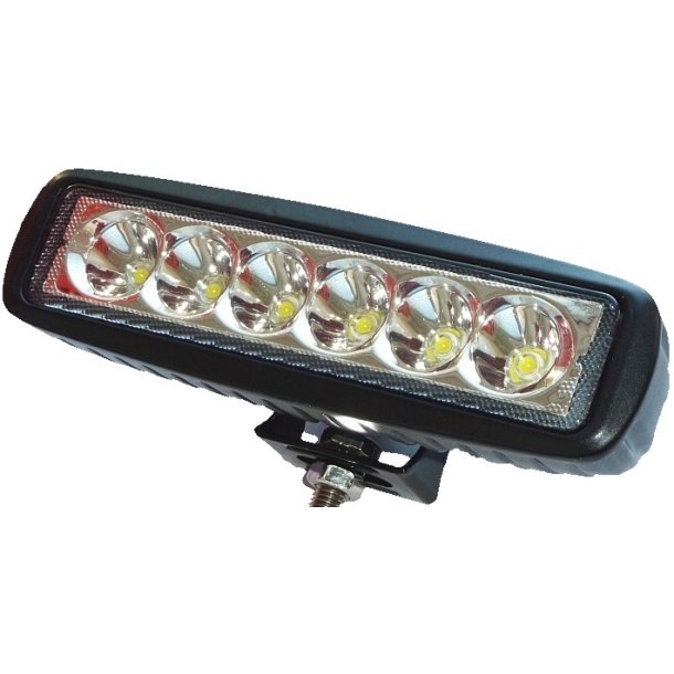 Lav/Bred arbejdslampe, 1100 Lumen, Flood.