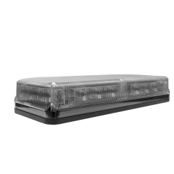 Minilysbro, bl led/klart glas, fastmont., 12/24V