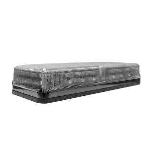 Minilysbro, bl led/klart glas, fastmont., 12/24V