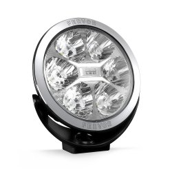 Fervor fjernlygte, 2400 Lumen (ref 50), 28W, 6 LED, K�relys m. parkeringslys (3W), 12-24V