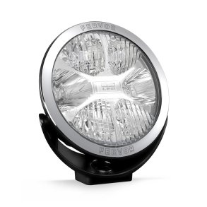 Fervor fjernlygte, 2400 Lumen (ref 25), 28W, 6 LED, K�relys m. parkeringslys (3W), 12-24V