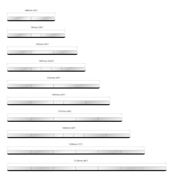 30" Legion FIT, 12/24v, R65, C+4, gul, klar glas, Natsnkning
