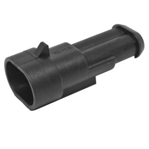 100 stk Superseal han 2 polet hus