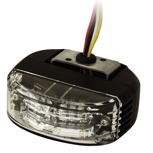 AL6, suppl. blink til bla. sidespejl, 6 LED, gul, R65, M58-1430C-00R