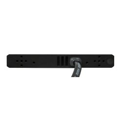 Kraftig hvid LED/clear lens, R65, 12/24v. 6 LED, Flad og bred