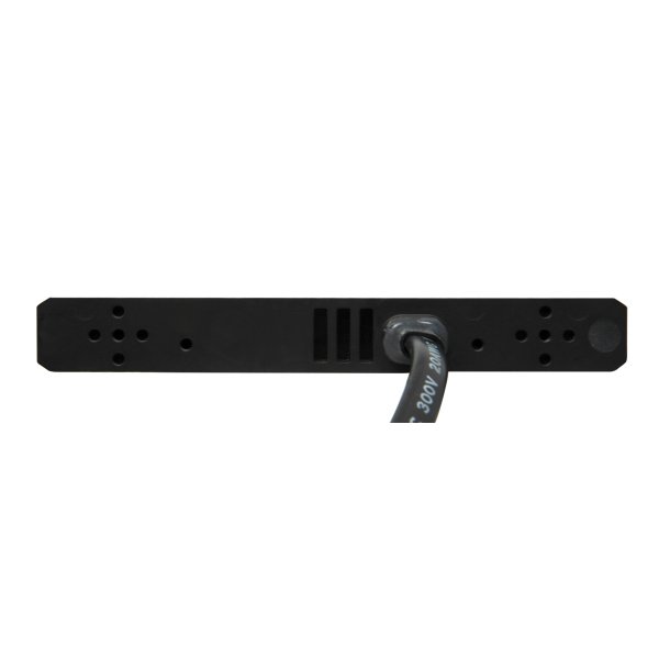 Kraftig bl LED/clear lens, R65, 12/24v. 6 LED, Flad og bred