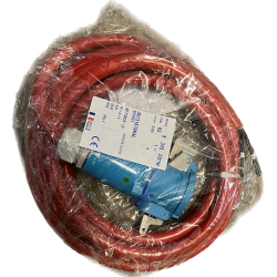 Rettbox-Air 3 polet hunstik +3 AUX med 4 meter kabel med luft (32A)