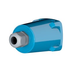 Rettbox hndtag, lige, bl, M25, str. 1, 9-18 mm