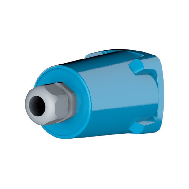 Rettbox hndtag, lige, bl, M25, str. 1, 9-18 mm