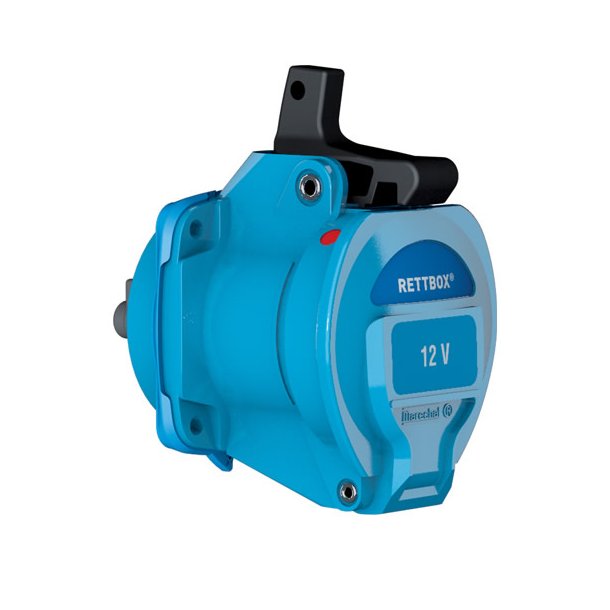 Rettbox stikdse, 2P, 12V, 20A