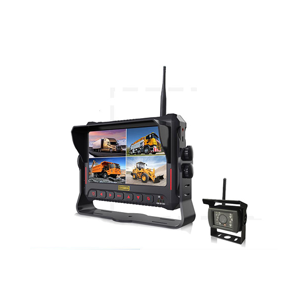 Tr�dl�st kamera s�t m/ 7" HD split-sk�rm og 1 kamera