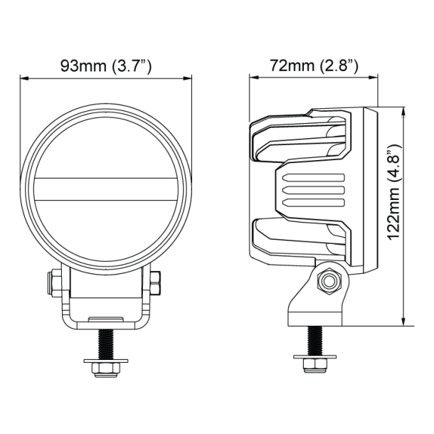 LED Arbejdslygte NORDIC Canis GO 420 Flood
