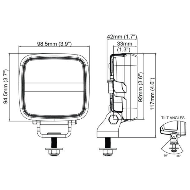 LED Arbejdslygte NORDIC Scorpius GO 410 Flood