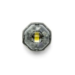 OctaFit, st &aacute; 4 stk, 12-24V, R65, Gul LED, klart glas 