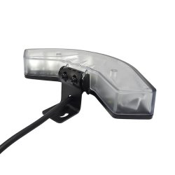 OV9 (st af 2), L-beslag, Gul LED klar glas, R65, 12/24V,  kan natsnkes