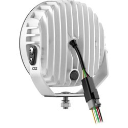 OZZ 9" fjernlygte med gult og hvidt positionslys, Ref. 50, Hvidt hus