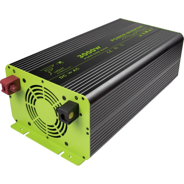 DC-AC Ren sinus inverter. 12V-230V. 3000 W (6000W Peak)