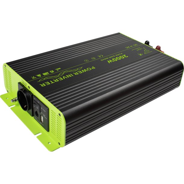 DC-AC Ren sinus inverter. 24V-230V. 2000 W (4000W Peak)