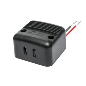 2x USB-C ladestikd�se 12/24V til p�montering