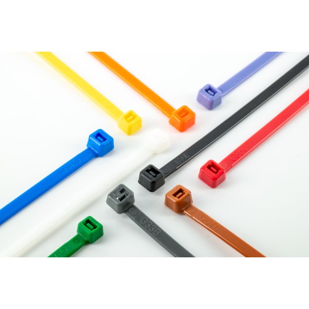 Kabelbinder, grn 4.8 x 200 mm, 100 stk.