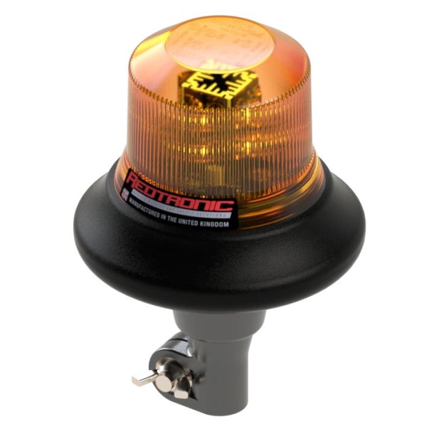 LED blink, R65, CAP168 / ICAO, 11-32V, gult glas, natsnkning