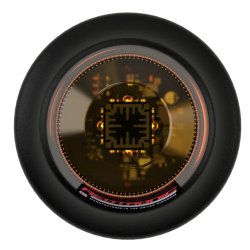 LED blink, R65, CAP168 / ICAO, 11-32V, gult glas, natsnkning