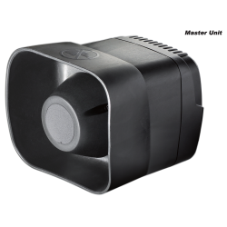 MC Sirene m. hjtaler og hndst, 30W, 12v