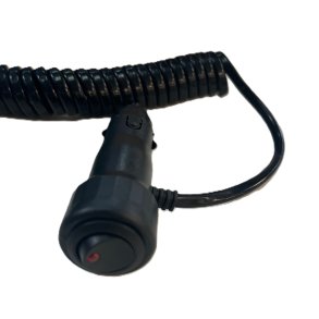 Spiralkabel med cigarett�nderstik