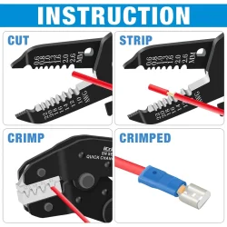 Afisolerings og Klemmetang med udskiftlige kber