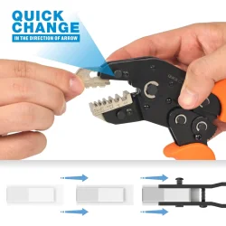 Afisolerings og Klemmetang med udskiftlige kber