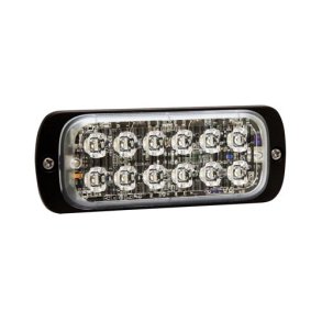 Supplerende blink, Bl, 12 LED, 12/24 V, ECE R65, natsnkning