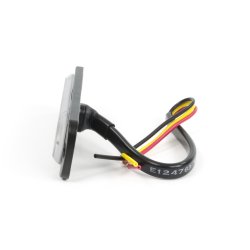 Supplerende blink, Gul, 6 LED, 12/24 V, ECE R65, med natsnkning, Vandret montering, 