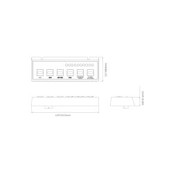 6-button switch for Torrent/Legion og Traffic Director 