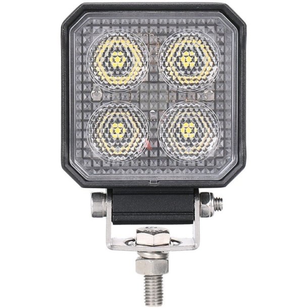 Baklygte 4-LED, 24W, R Lumen: 2750, 10-30V, IP67, R23 med DT connector