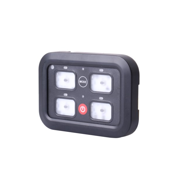 Kontrolpanel med 4 outputs