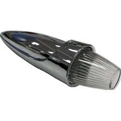 Torpedolygte LED hvid/gul, 12/24V