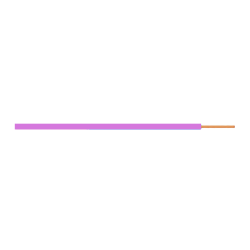 1X0,75 Violet, Monteringsledning, 100 meter