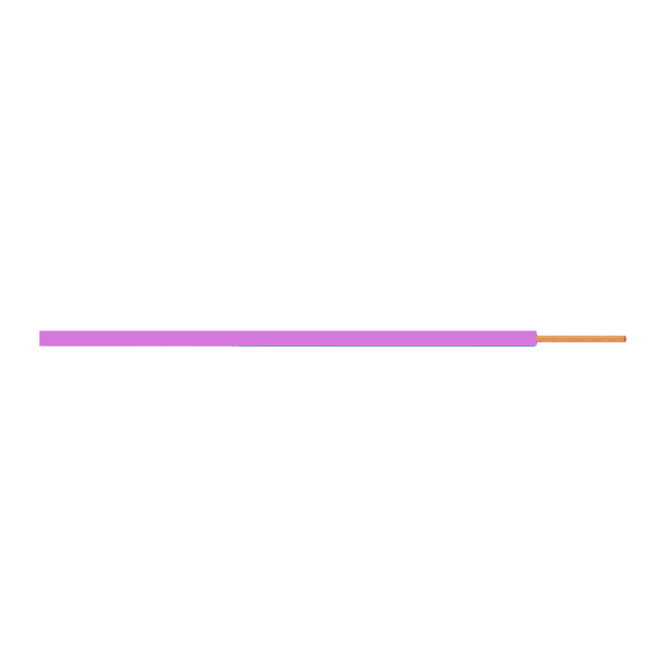 1X0,75 Violet, Monteringsledning, 100 meter